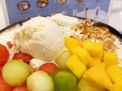 海盐芝士鲜果冰-鲜芋仙(中华广场店)