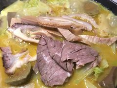 原味牛杂火锅-丁记盐蘸牛肉·新杭菜(河东路店)
