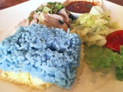 -蝶豆花蓝面条