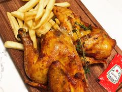 奥尔良烤鸡配薯条-卡朋西餐(大信新都汇店)
