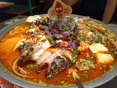 紫苏蒜香味烤鱼-炭舍干锅·烤鱼(扬名广场店)