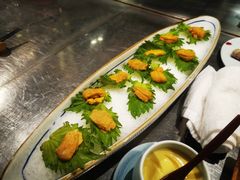 生海胆-万岛日本料理铁板烧(静安店)