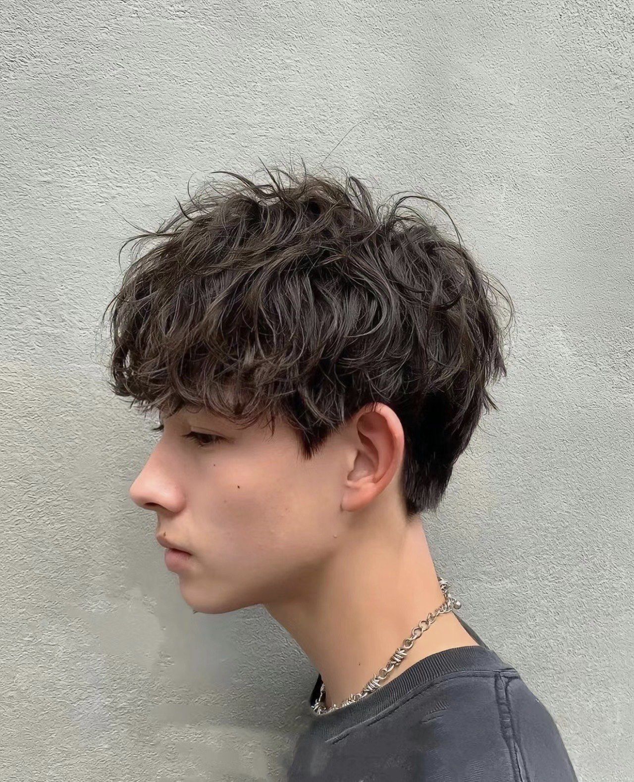 男士烫发