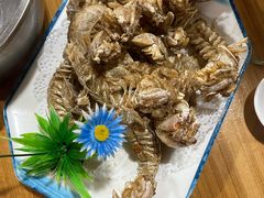 椒盐虾菇-北港方记海鲜楼·海景餐厅