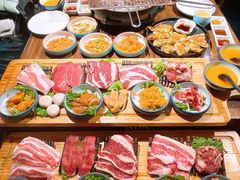 -明洞阿姨·韩式酱蟹烤肉·创意料理(三元桥店)