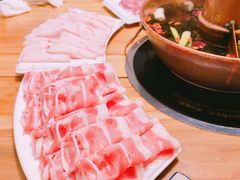 海清斋手切羊腿肉-清真·海清斋铜锅涮肉牛羊肉小炒泡馍(大雁塔店)