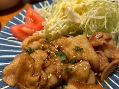 生姜烧定食-咲来