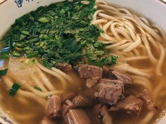 牛肉拉面加牛肉-伊祥·敦煌楼