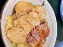 鹅肉拼五花肉饭-獅頭牌卤味研究所(保利叁悦店)