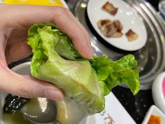 生菜包肉-李家韩国烧烤馆(光辉苑店)