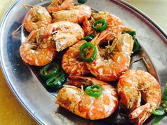 椒盐九节虾-斌记海鲜加工(十四涌店)