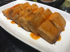 金牌蛋豆腐-刘胖子家常菜·蹄花焖藕(中央花园店)