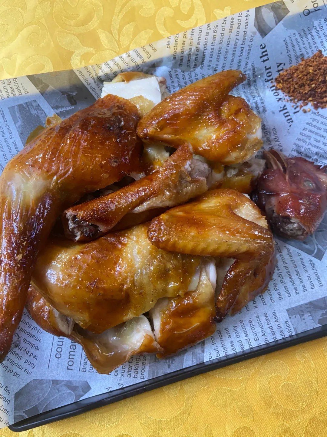 藏在城中村巷子里的吊炉烧鸡