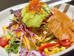 三文鱼牛油果沙拉-昱匠·日本料理(金融街店)