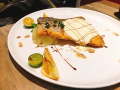 香煎三文鱼扒芥末籽汁-周沫西餐(漫广场店)