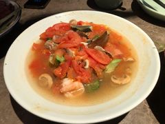 上汤西兰花-绿茶餐厅(崇文门新世界店)