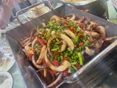 铁板鱿鱼须-昱龙大盆牛蛙馆(三兴街总店)