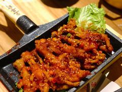 火辣鸡爪-冰川延边料理·炭烤串(原小木屋店)