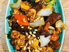 松仁爆三样-小吊梨汤·北京菜·烤鸭(鸟巢店)