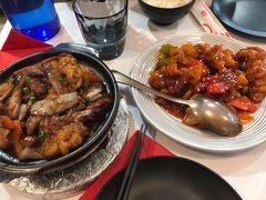 鱼香茄子煲-旺角茶餐厅