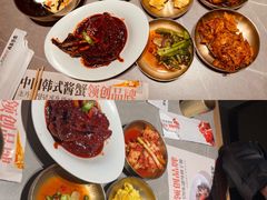 -草家酱蟹炭火烤肉店(珲春南路一店)