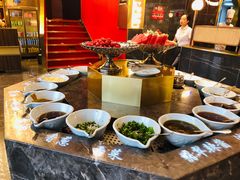 自助调料区-捞神煲汤火锅(湖滨商业街店)
