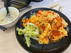 番茄炒蛋盖浇饭-章氏(车站北路店)