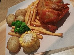 缤纷烤鸡拼盘-棒约翰比萨·意面(老闵行店)