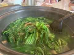 鸡汤素菜煲-新灿记大酒楼