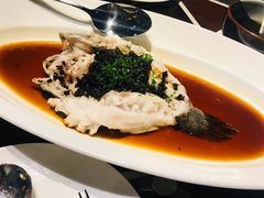 干菜蒸笋壳鱼-杭州西子湖四季酒店·金沙厅