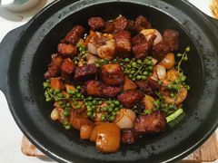 煎烹雪花牛肉-狮王府淮扬菜(夫子庙老门东店)
