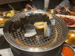 -草家酱蟹炭火烤肉店(珲春南路一店)
