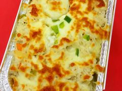 芝士焗饭-北大学一食堂