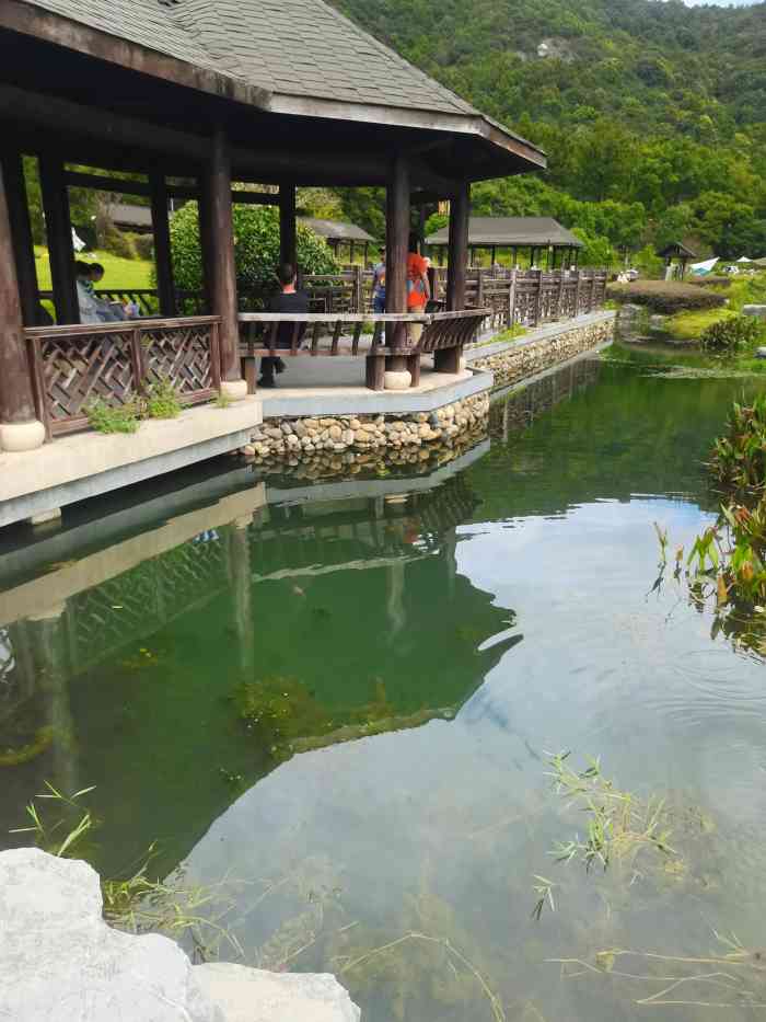 荪湖水库-"这个周末天气非常好,开车来到荪湖,很多人.