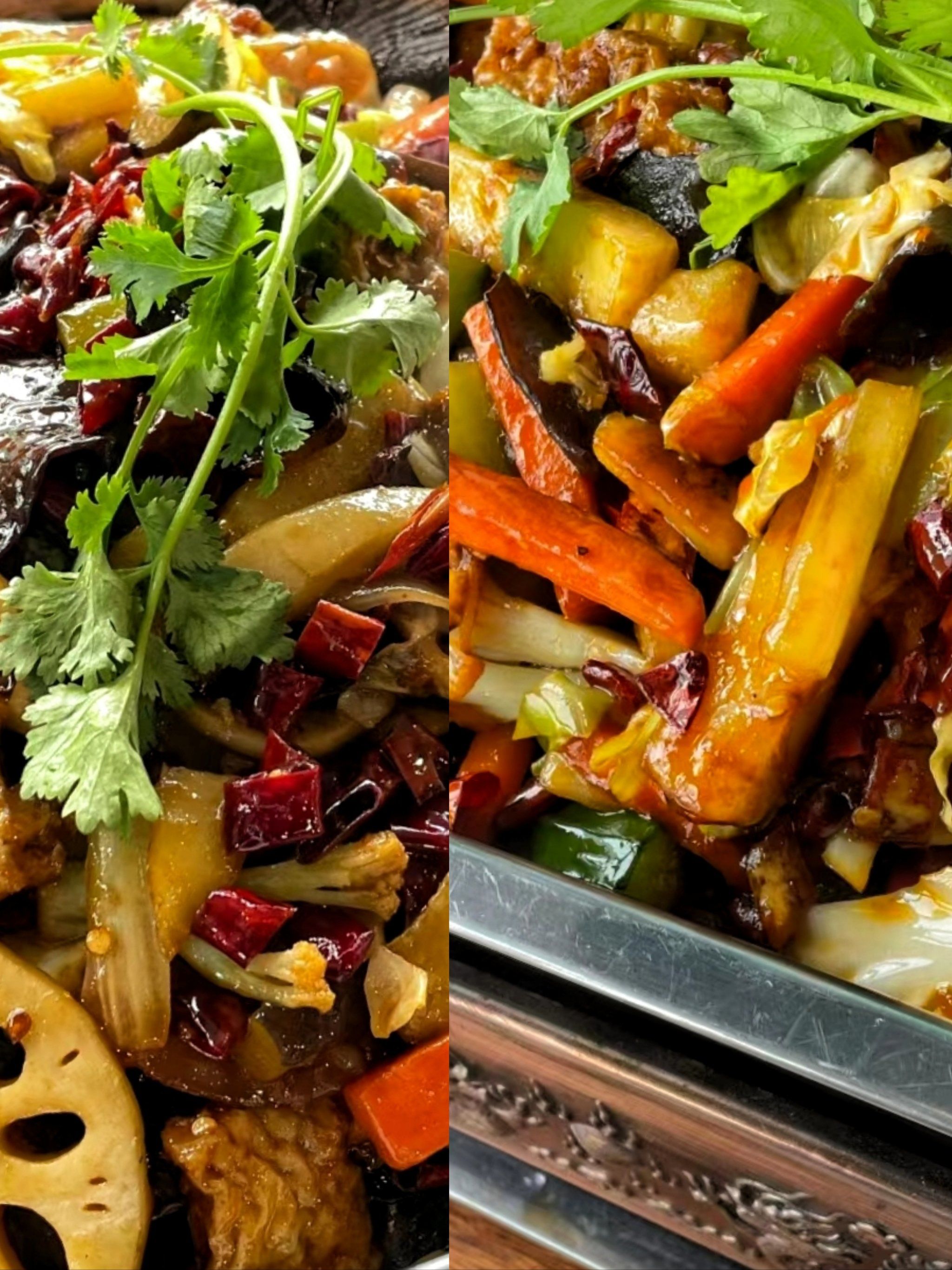 健康好味烤鱼蔬菜