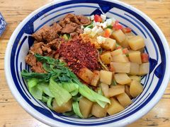 -长青菠菜面·烧烤