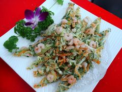 青瓜烙虾仁-蘑菇私房菜小馆(杨家坪西城天街店)