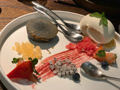 芝麻熔岩蛋糕-肴约·花园式餐厅(湖里店)