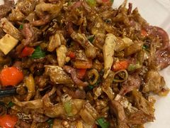 白辣椒炒鸡胗-新新湘菜馆(新中街二条店)