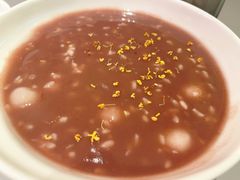 红豆沙藕粉圆子-桂满陇·蟹黄小笼汤包(中山公园店)