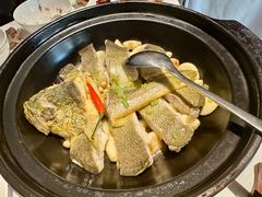 砂锅普宁豆酱焗黄鱼-汤城小厨•粤菜•靓汤(金融街店)