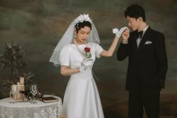 -红番婚纱礼服