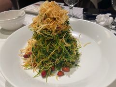 巧拌豆苗-四季民福烤鸭店(王府井灯市口店)