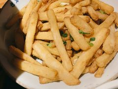 咸蛋黄茄子-吃饭皇帝大土家民族菜(正大广场店)