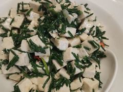 沙葱拌豆腐-宁夏国强手抓羊肉·清真菜(未央路凤三店)