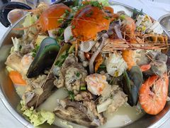 海鲜猪骨煲-凤城康记饭店