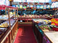 自助取餐区-闯关东东北农家菜(崂山石老人店)
