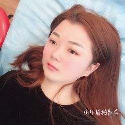 -西施无菌半永久纹绣眉眼影唇轻增发纹发际线