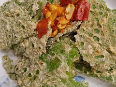 面拖桑树叶-天台徐家小吃