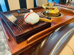 餐具摆设-中山保利艾美酒店-乐美中餐厅